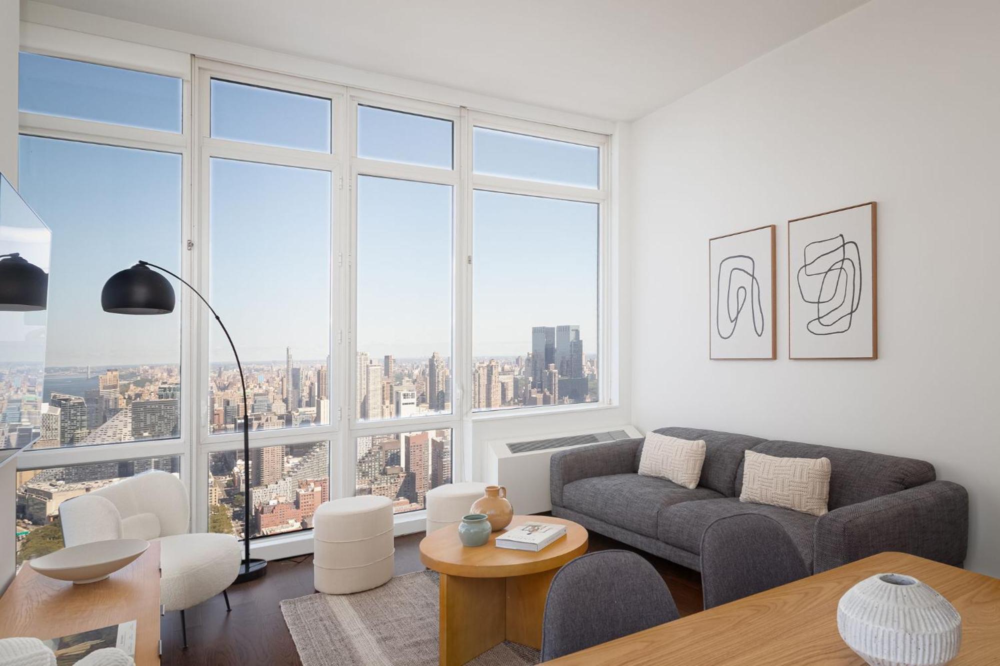 Lux Views To The Hudson 2bd 2bath Apartamento *